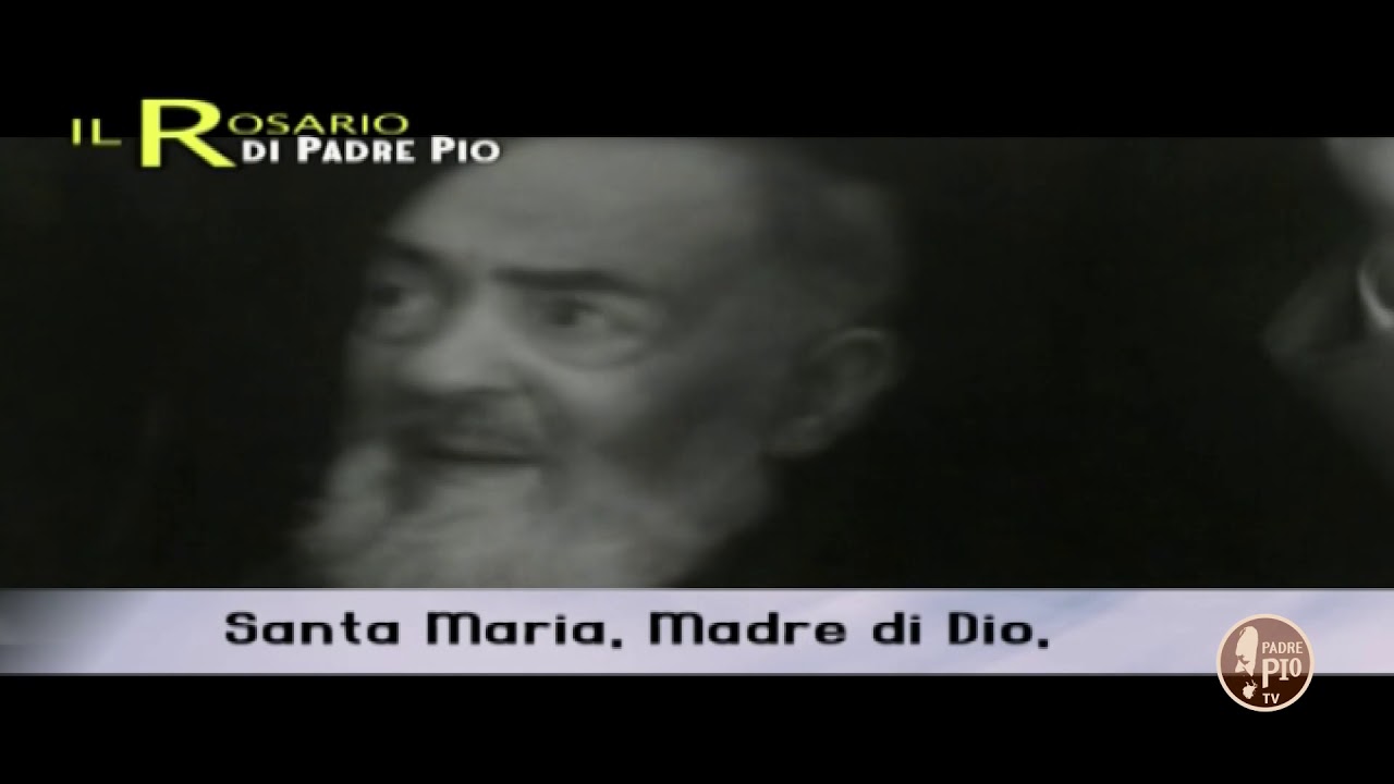 Il Santo ROSARIO di Padre Pio (Misteri Dolorosi)