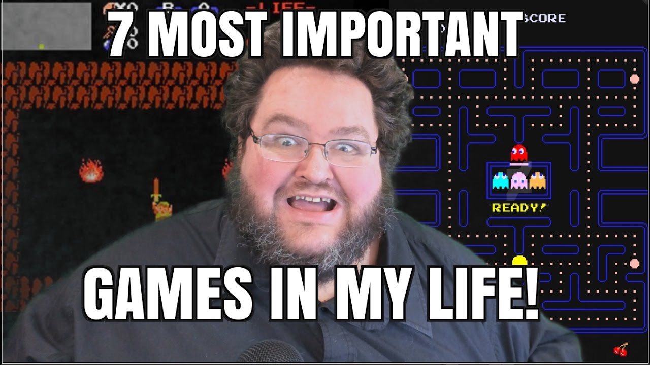 7 Most IMPORTANT VIDEO GAMES in my life!