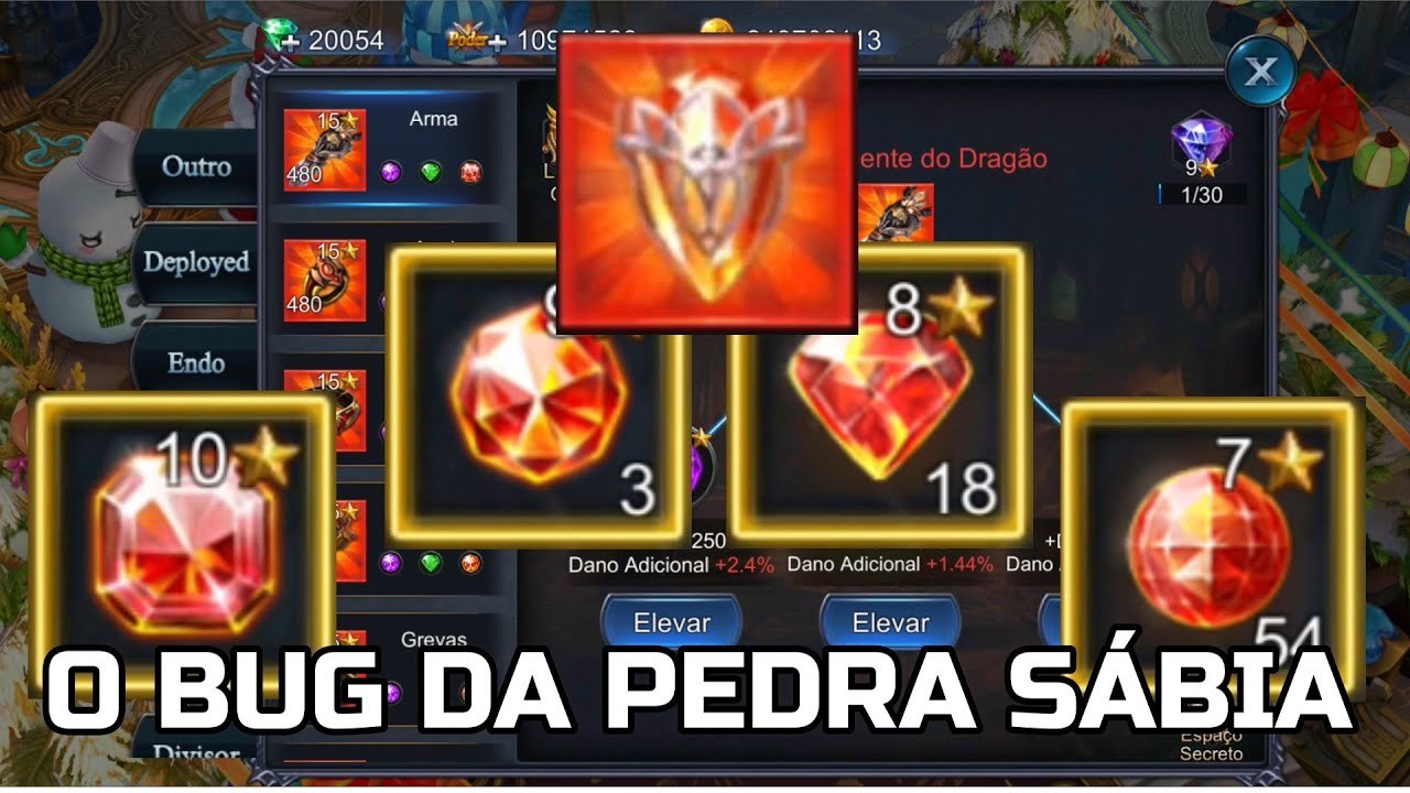 GANHE MUITAS GEMAS! BUG DA PEDRA SÁBIA | GODDESS PRIMAL CHAOS