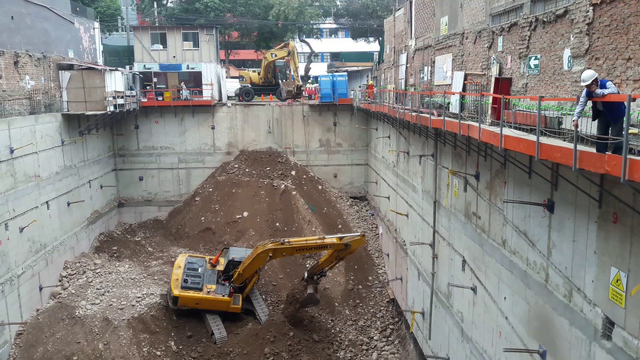 Excavacion profunda