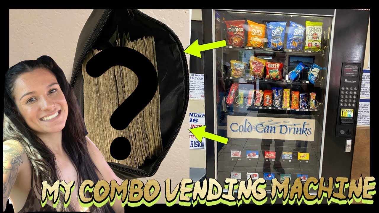 COLLECTING MONEY FROM MY COMBO VENDING MACHINE (LOCATION BACK OPEN❗️)