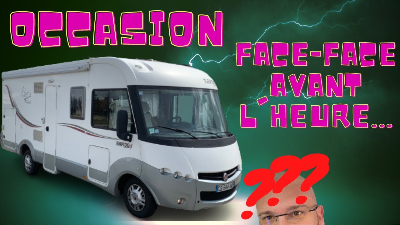 Camping-Car Rapido intégral d'occasion. 7M avec un vrai espace ! Rapido 883 F