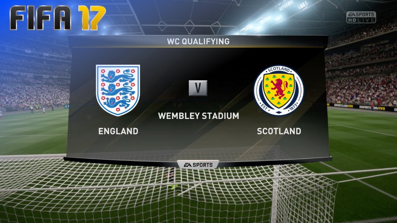 FIFA 17 - England vs. Scotland (WC Qualifying) @ Wembley Stadium