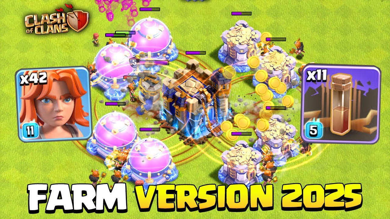 La Stratégie qui Révolutionne le FARM Clash of Clans en 2025 !