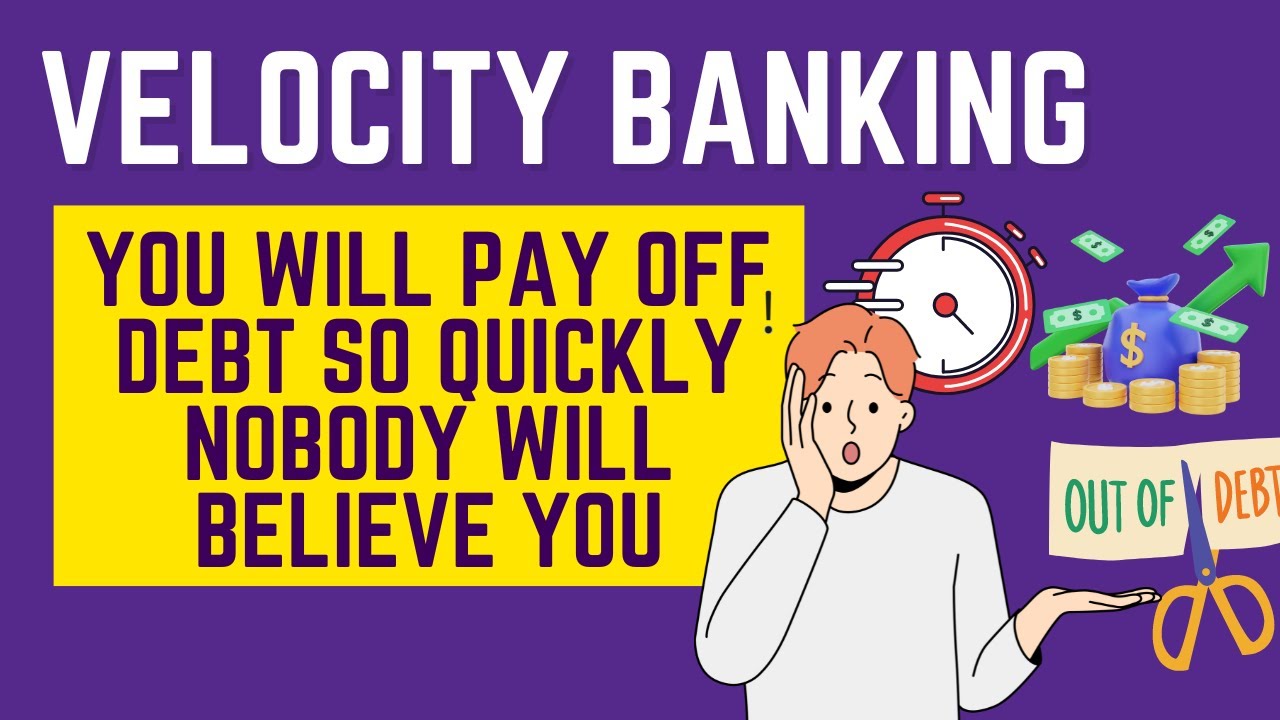 You will pay off debt SO QUICKLY with Velocity Banking, nobody will believe you