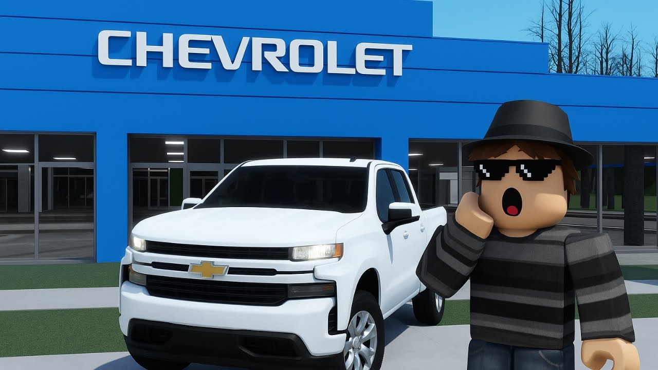 Покупка нашего нового семейного грузовика Chevy Silverado в Центральном Канзасе. Ролевая игра Rob...
