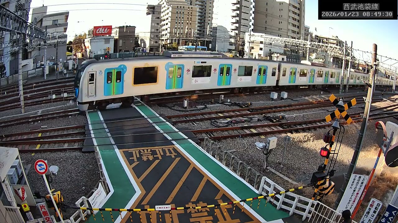 【2026/01/23 金曜日】西武線ライブカメラ　西武池袋線保谷駅付近の踏切からライブ配信  #ライブカメラ