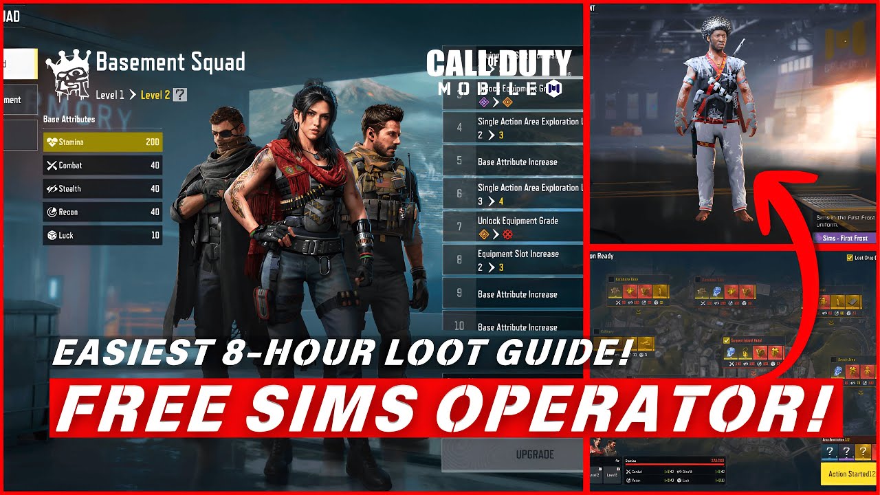 CODM Recon Operation Guide: FREE Sims Operator & BEST Area Strategy! (S11)