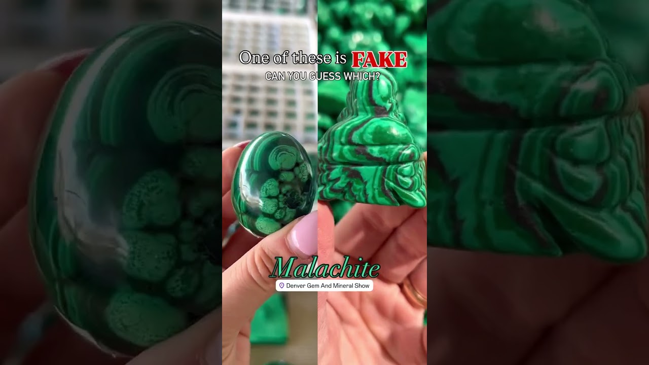REAL vs FAKE Crystals ❌ | Can YOU Spot the Fakes? | Denver Gem Show 2025 #denvergemshow
