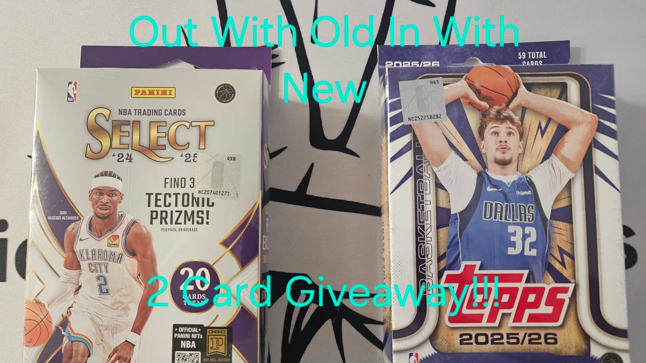 Отличные карточки Topps Select 2024-25 и Topps Flagship 2025-26 🏀 Какая лучше?