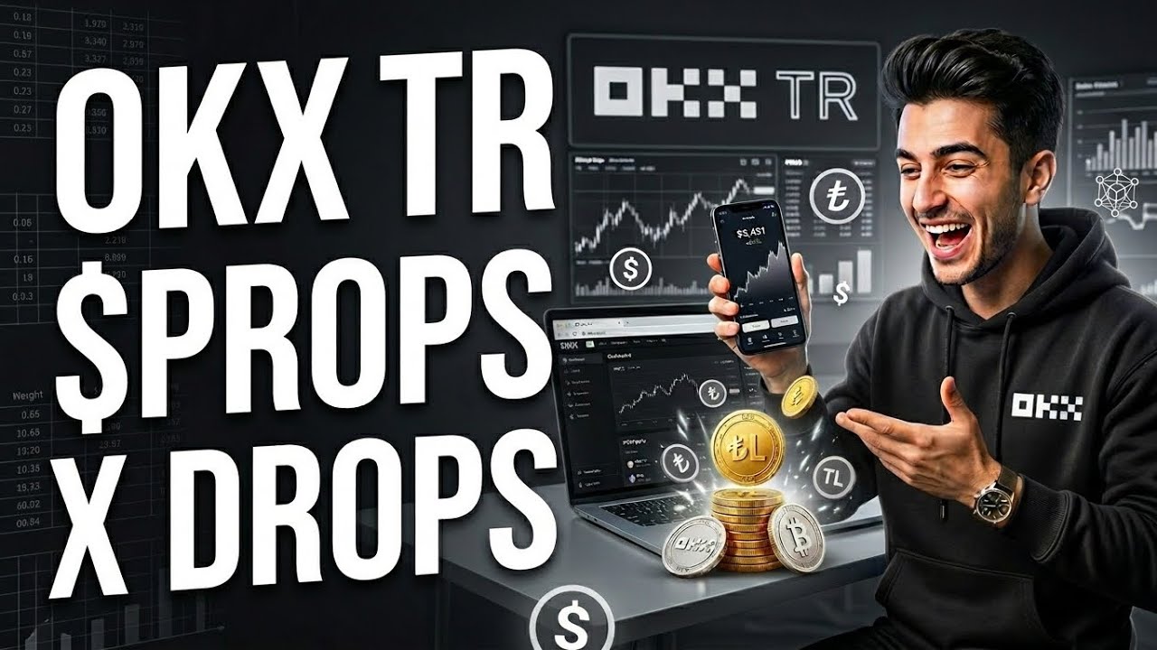 OKX TR Props X Drops Nedir? | OKX TR X Drops'a Nasıl Katılırız? @OKXTurkiye 