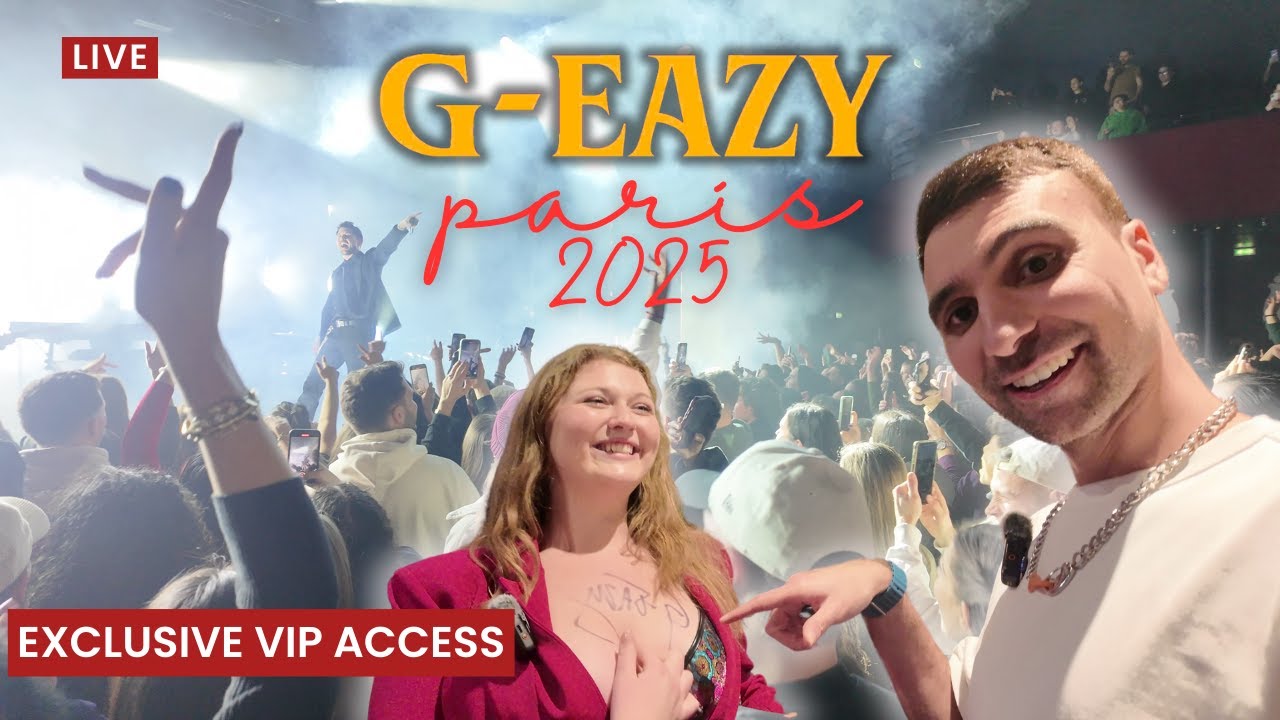 G-Eazy SHOCKED by Paris Crowd! Freak Show Tour Goes OFF THE RAILS! | Parisian Diaries