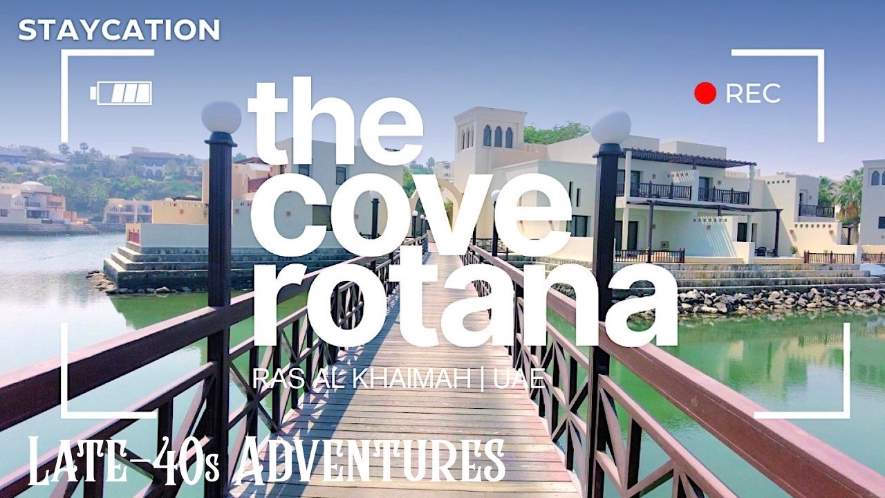 🏖️ We Escaped Dubai for Scenic Ras Al Khaimah Staycation~ The COVE ROTANA | #STAYCATION #JAYEWALKING