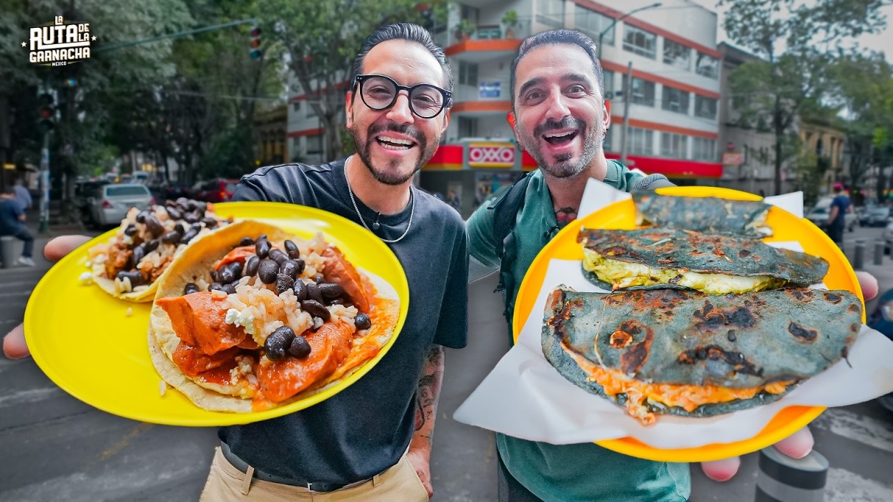 QUESADILLAS y Taco de GUISADO pero… ¿Por QUÉ  EXTRANJEROS AMAN MÉXICO 🇲🇽? @VAGABOOM