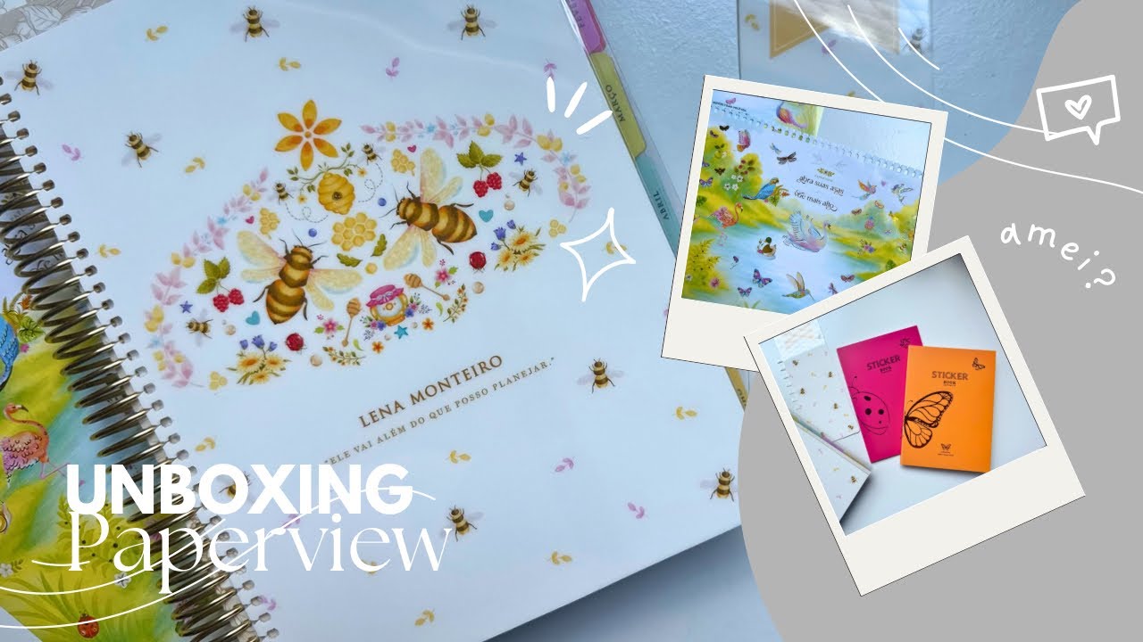 Unboxing Planner @PaperviewPapelariaConceito | Daily Planner 2026