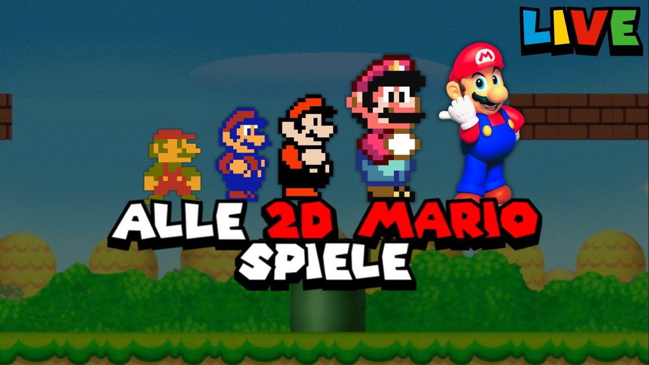 🔴Ich spiele ALLE 2D Mario´s durch! JETZT: YOSHI´S ISLAND🍄