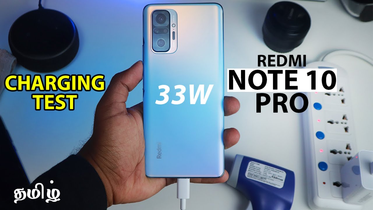 Redmi Note 10 pro Charging Test in Tamil 🔥| 0 to 100% BATTERY CHARGING TEST 🔋⚡⚡ AND HEATING TEST
