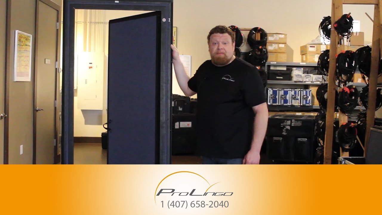 ProLingo How to Set-up a full-sized Interpretation booth