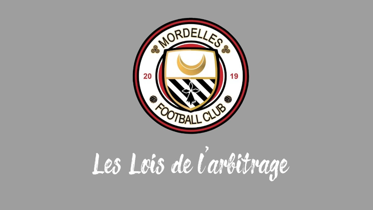 Les gestes de l'arbitre