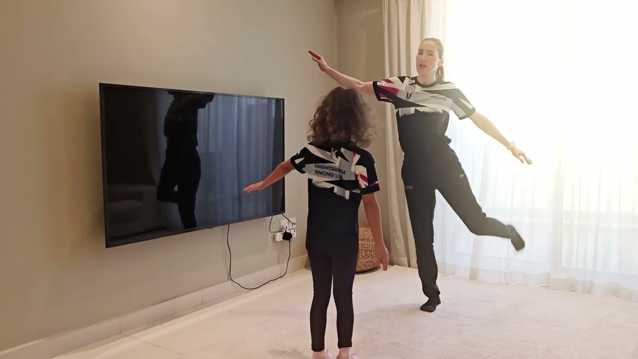 Home Fencing Fitness for Kids - Full Workout
