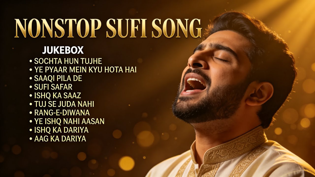 NONSTOP SUFI QAWWALI JUKEBOX 😭 | Ishq Ne Mujhe Fana Kar Di | 💛Tab Rab Mila