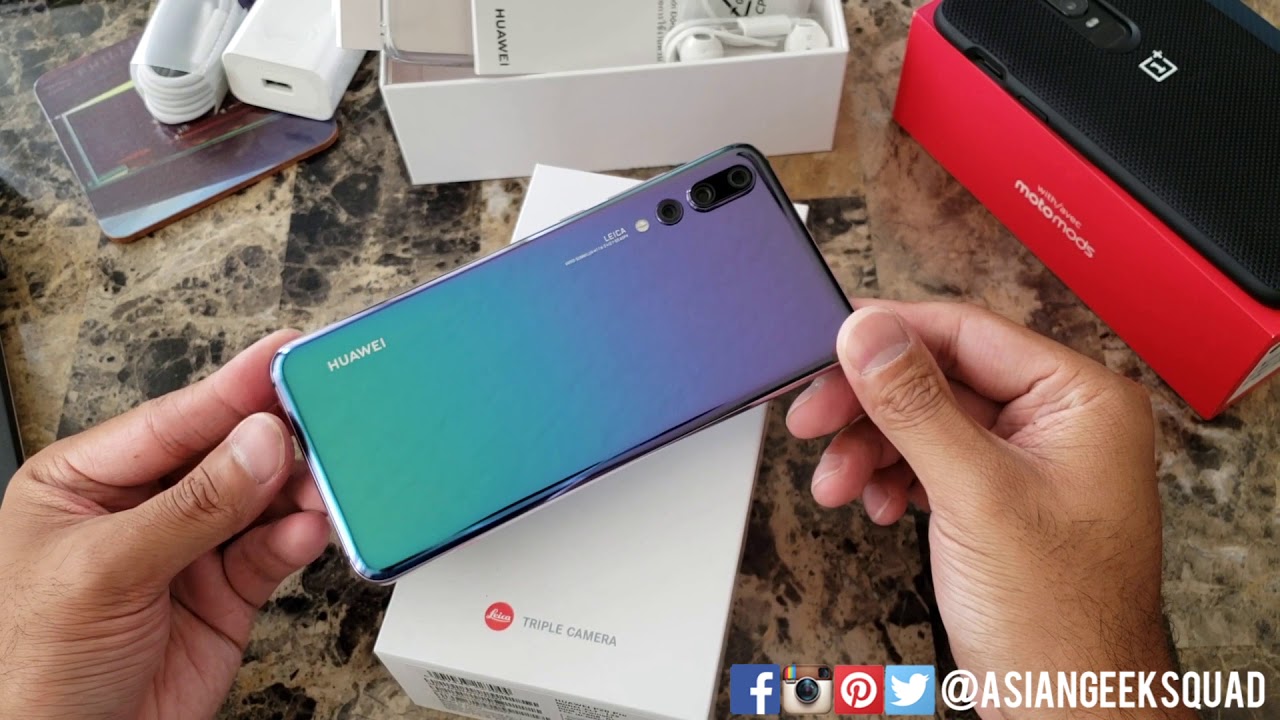 Huawei P20 Pro - Unboxing - Stunning!