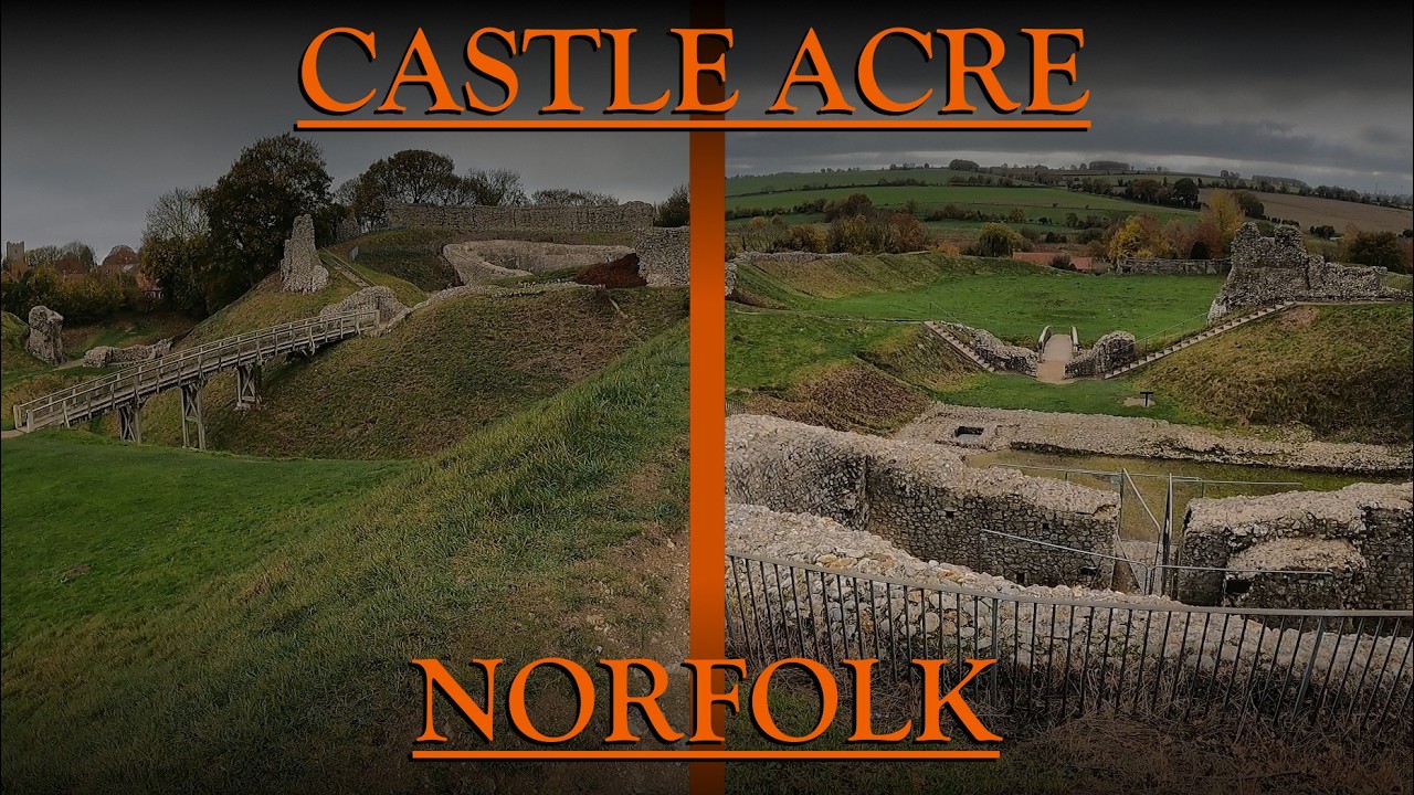 Trudging Through Fields to Castle Acre | County Norfolk, England