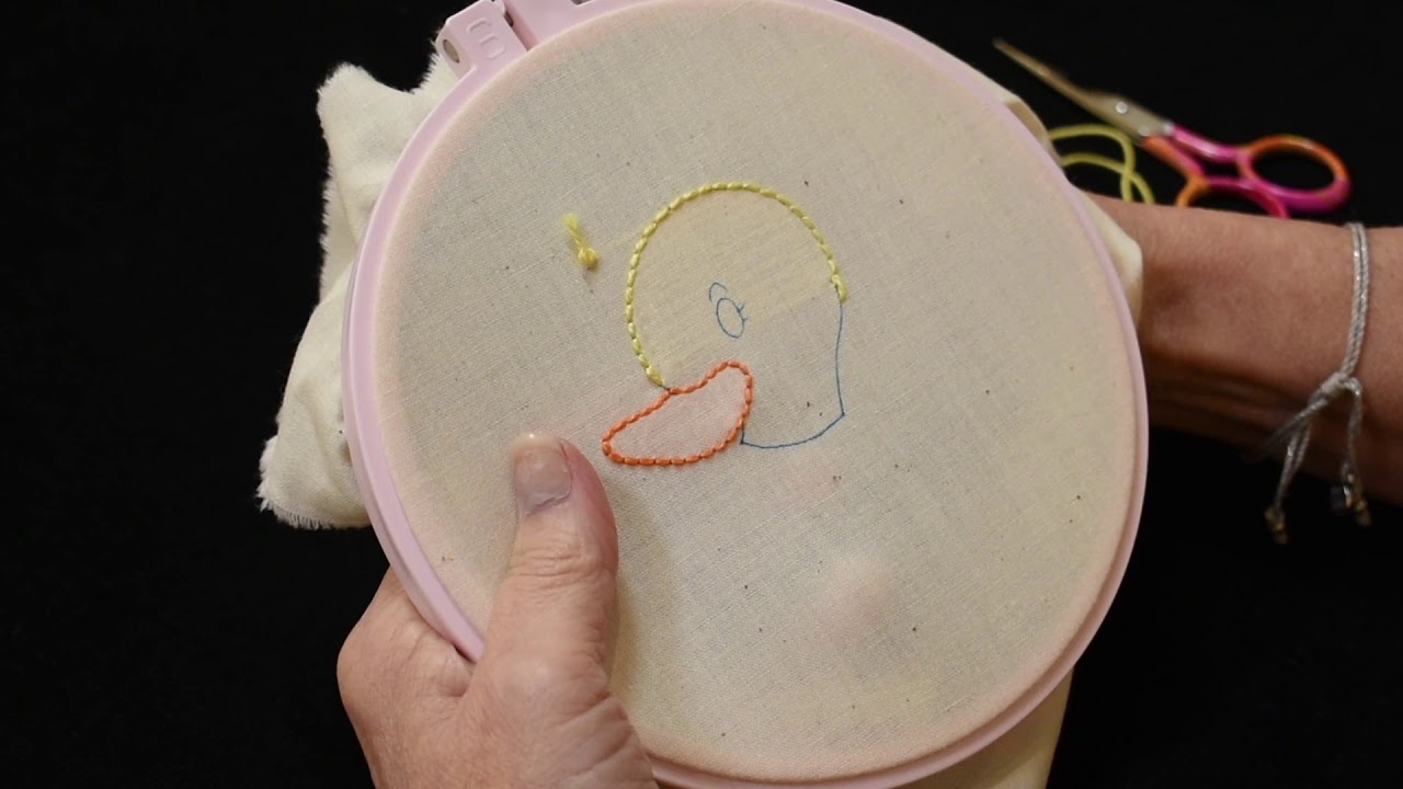 Shadow Embroidery with Wendy Schoen   Part II, working a design