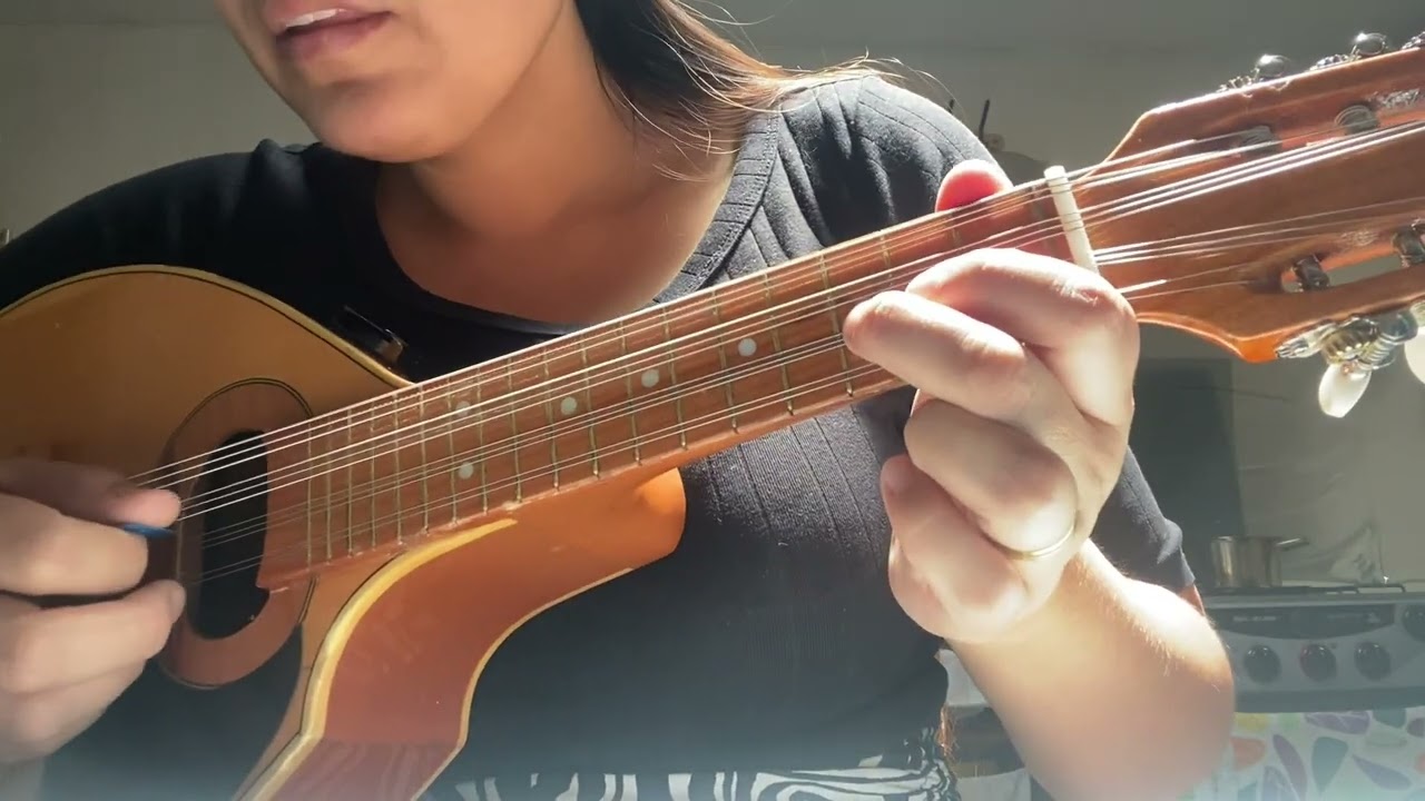 Himno Un salvador halle N•300 / para principiantes en MANDOLINA