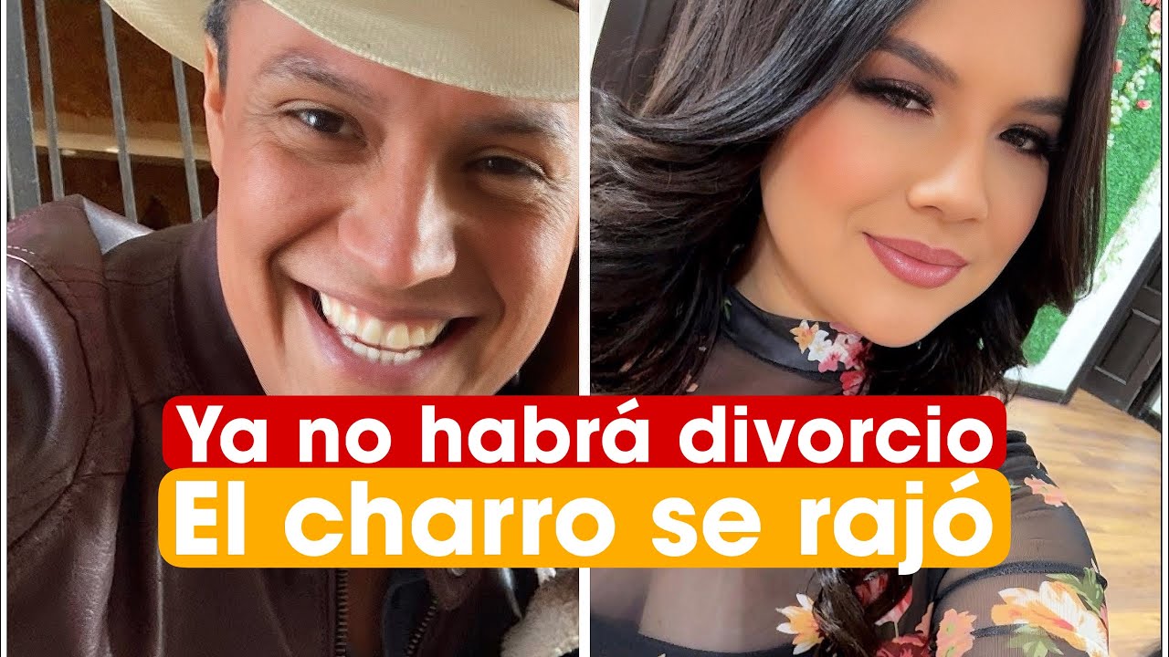 Eric Roberto, el charro se echó para atrás y ya no habrá divorcio con su ex Mayra Alejandra