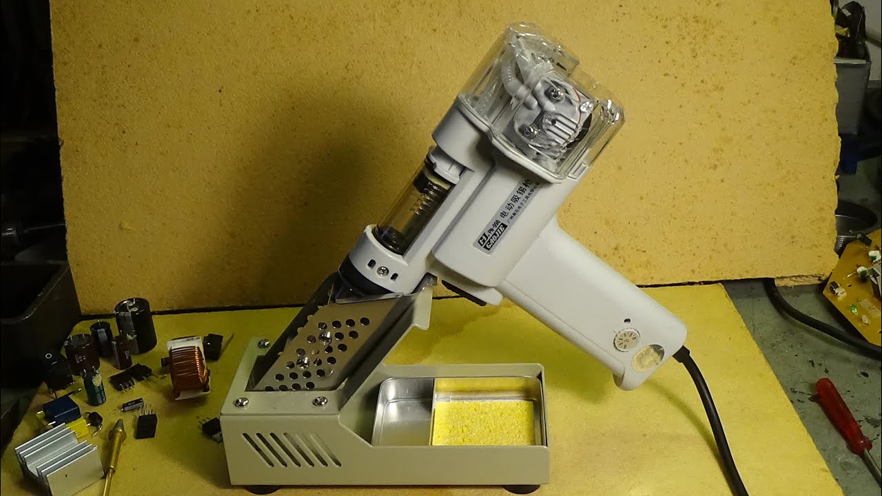 GJ S-998P Desoldering Gun From Banggood | Review And Test