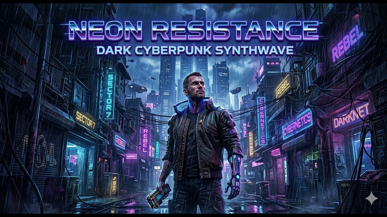 Neon Resistance [Dark Cyberpunk Synthwave]