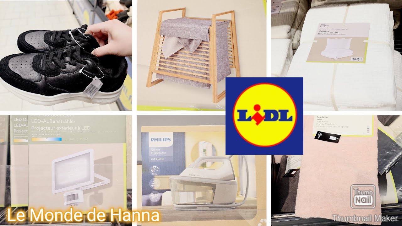 LIDL FRANCE ARRIVAGE 05-04 MAISON 🏠 ACCESSOIRES 