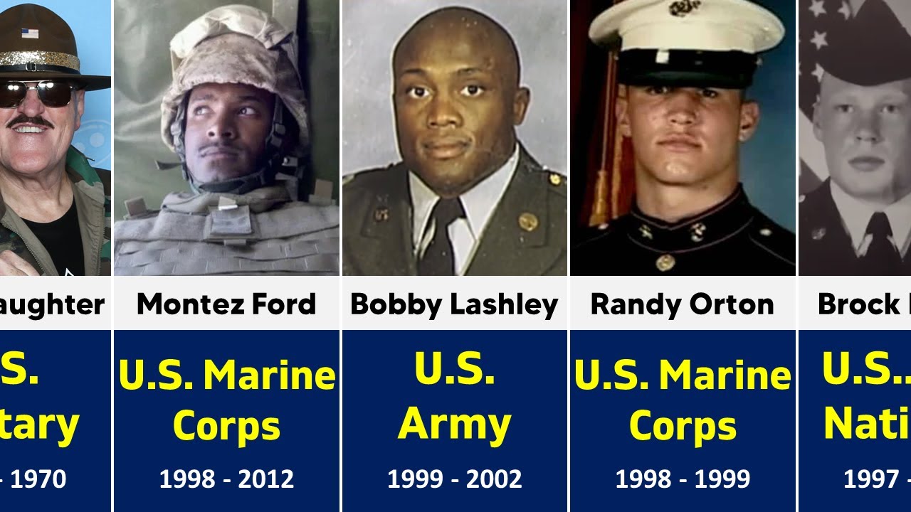 30 WWE Wrestlers You Didn’t Know Served in the Military