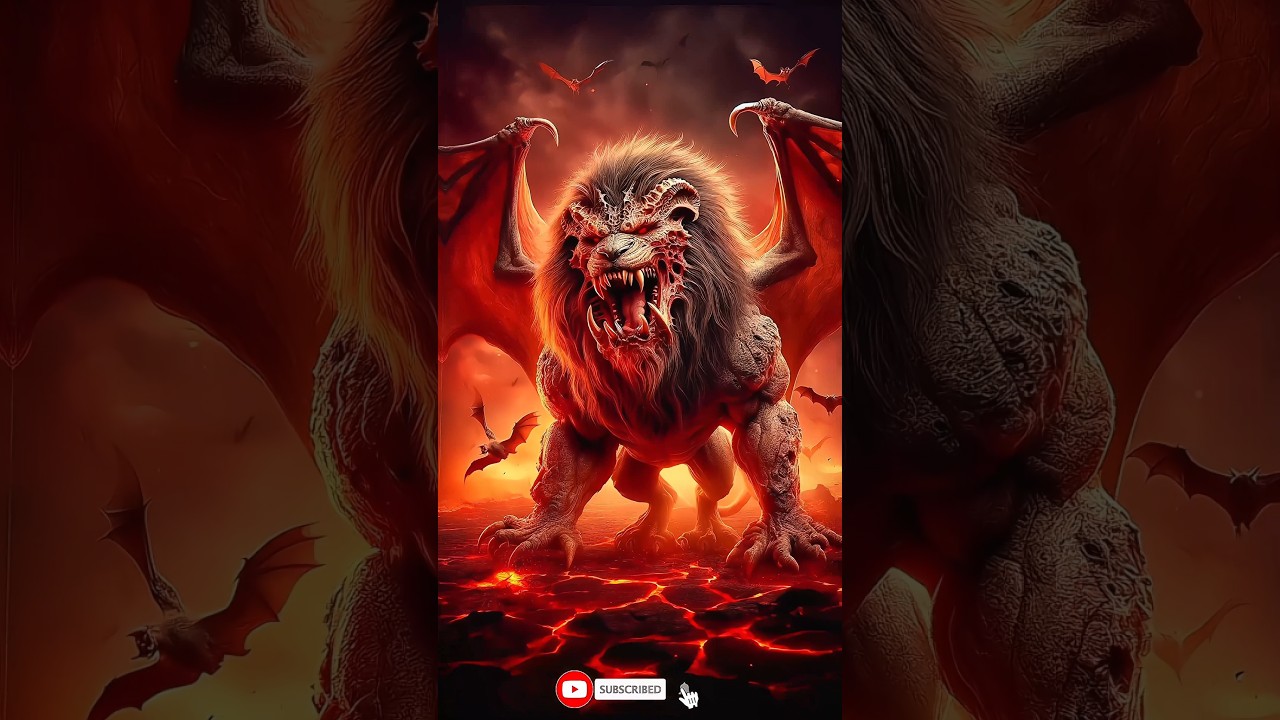 The original of new species by Animals of AI #animals #hybrid #shortsfeed #tiger #lion