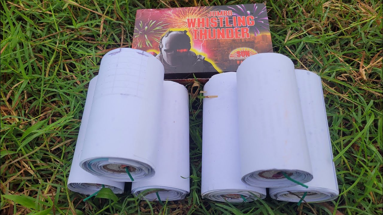 NGABUBURIT NYUMET MERCON BUNTELAN KERTAS TERBESAR WHISTLING THUNDER JUMBO