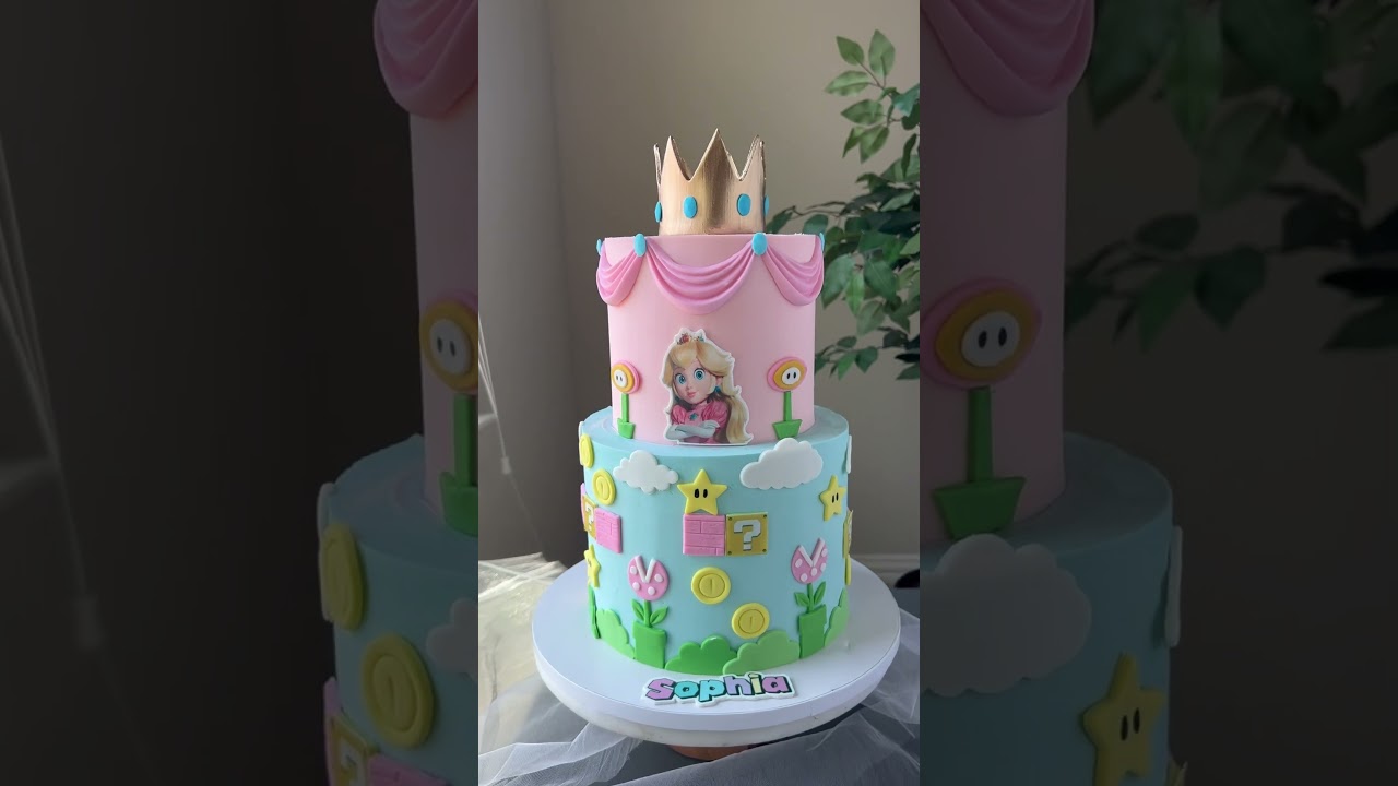 Princess Peach Cake #edibleperfections