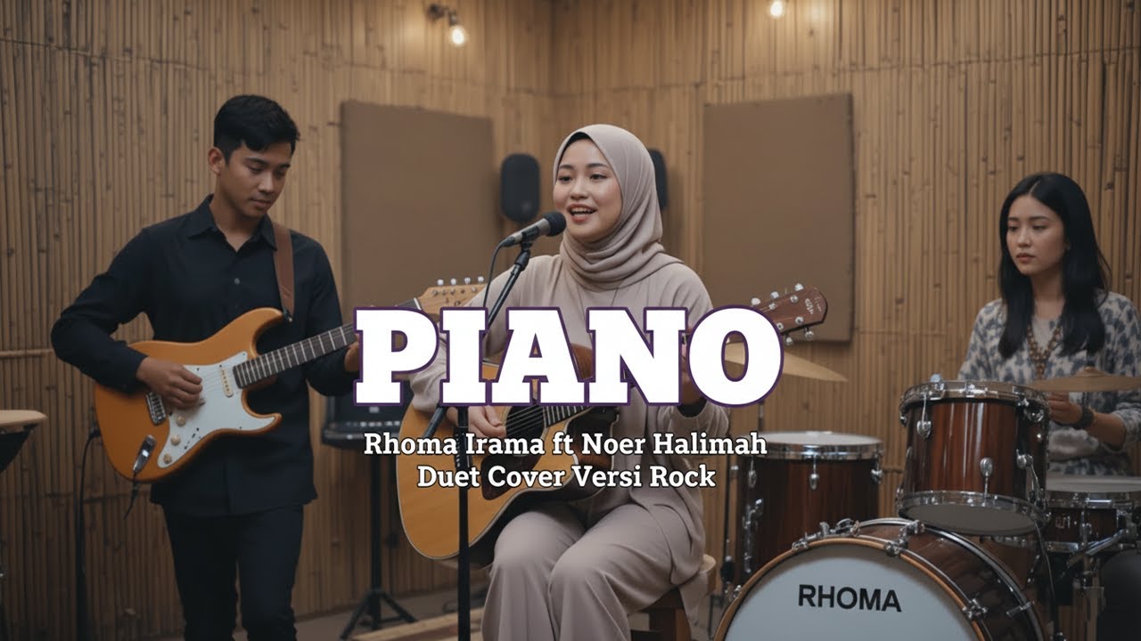 PIANO – Rhoma Irama ft Noer Halimah (Cover Rock Duet | Rockukaba) AI Cover