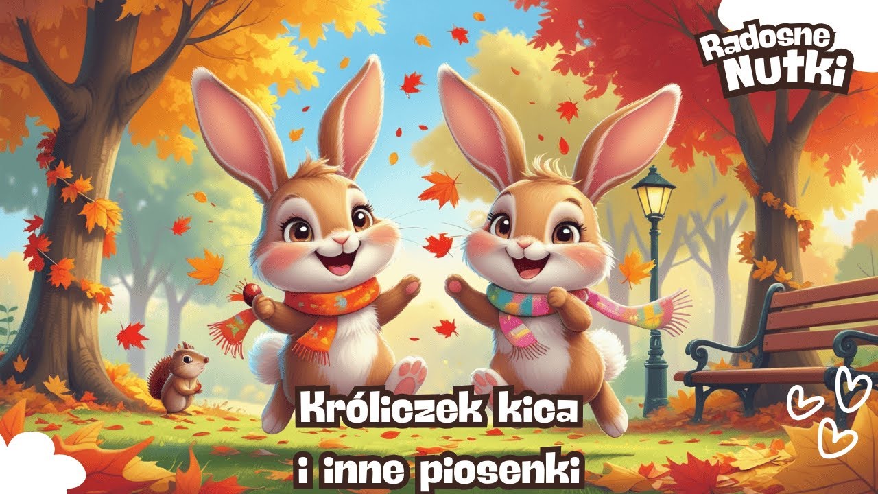 🎵 Radosne Nutki — Królik kica i inne piosenki — piosenki dla dzieci🎵