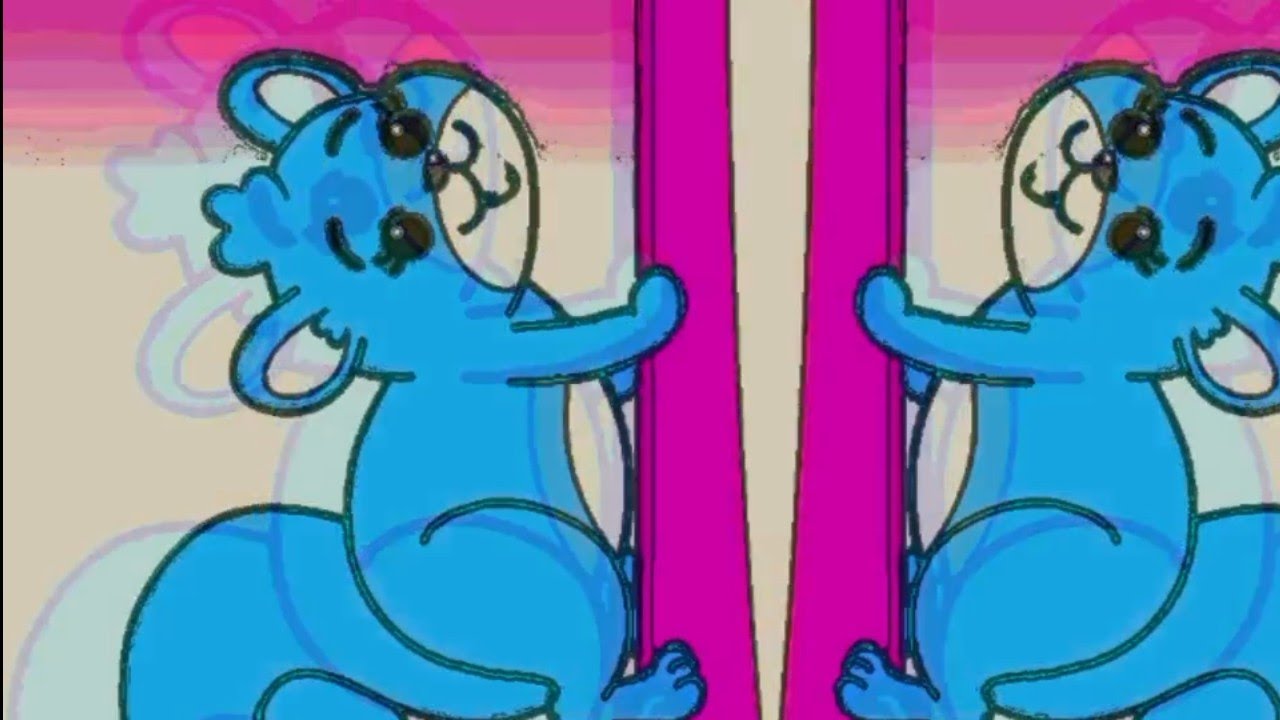 Squirrel climbing Hickory dickory dock Nursery rhymes video effects 