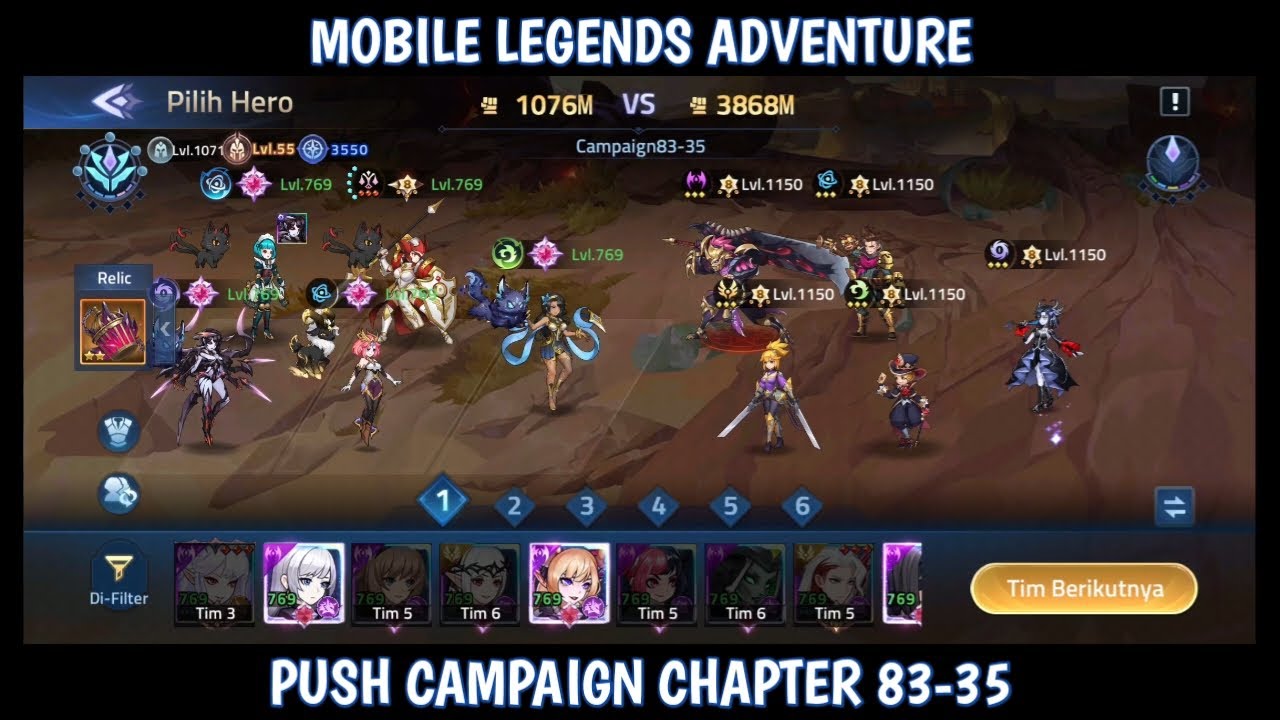 PUSH CAMPAIGN CHAPTER 83-35 - MLA INDONESIA 🇮🇩