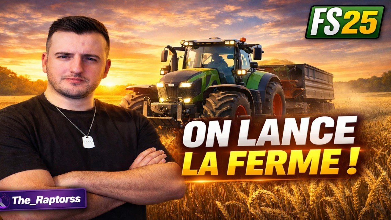 🚜 Farming Simulator 25 #1 – On lance notre empire agricole !