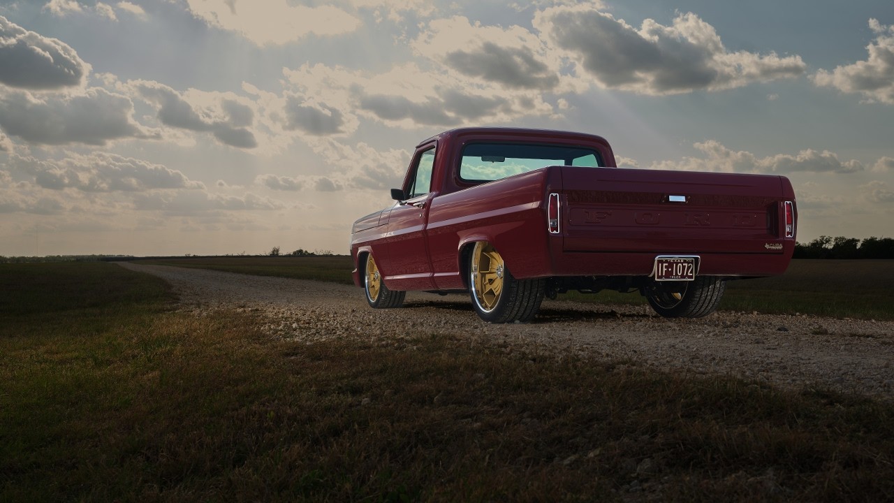 Кастомные автомобили и хот-роды от Andice: Ford F100 1970 года выпуска, собранный вручную с двига...