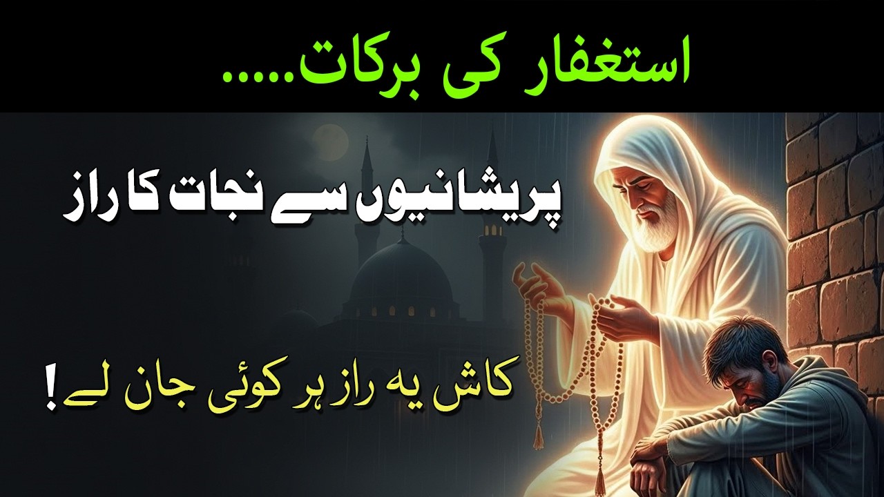 Astaghfar Ki Barkat | Pareshaniyon Se Najat Ka Raaz | Ilm e Sakoon