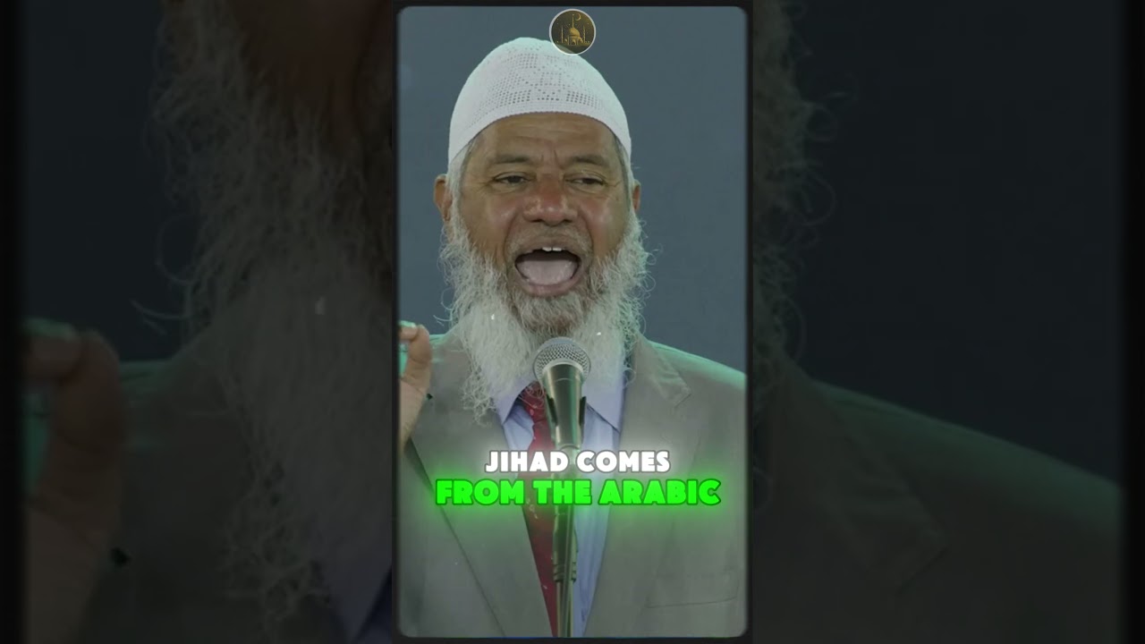 Jihad Doesn&rsquo;t Mean What You Think 🛑☪️ #drzakirnaik