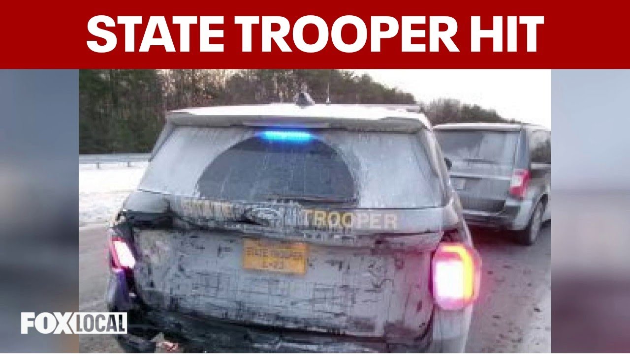 Maryland state trooper struck by suspected impaired driver in Prince George&rsquo;s County