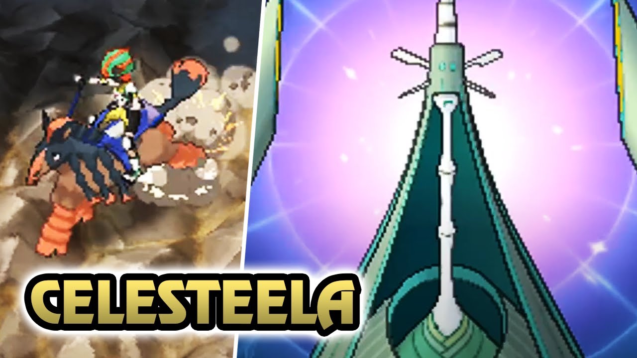 Pokémon Sun and Moon - Celesteela Battle (HQ)