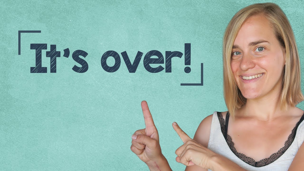 German Lesson (78) - It's over!!! - vorbeikommen ∙ vorbeilassen ∙ vorbeigehen - B1