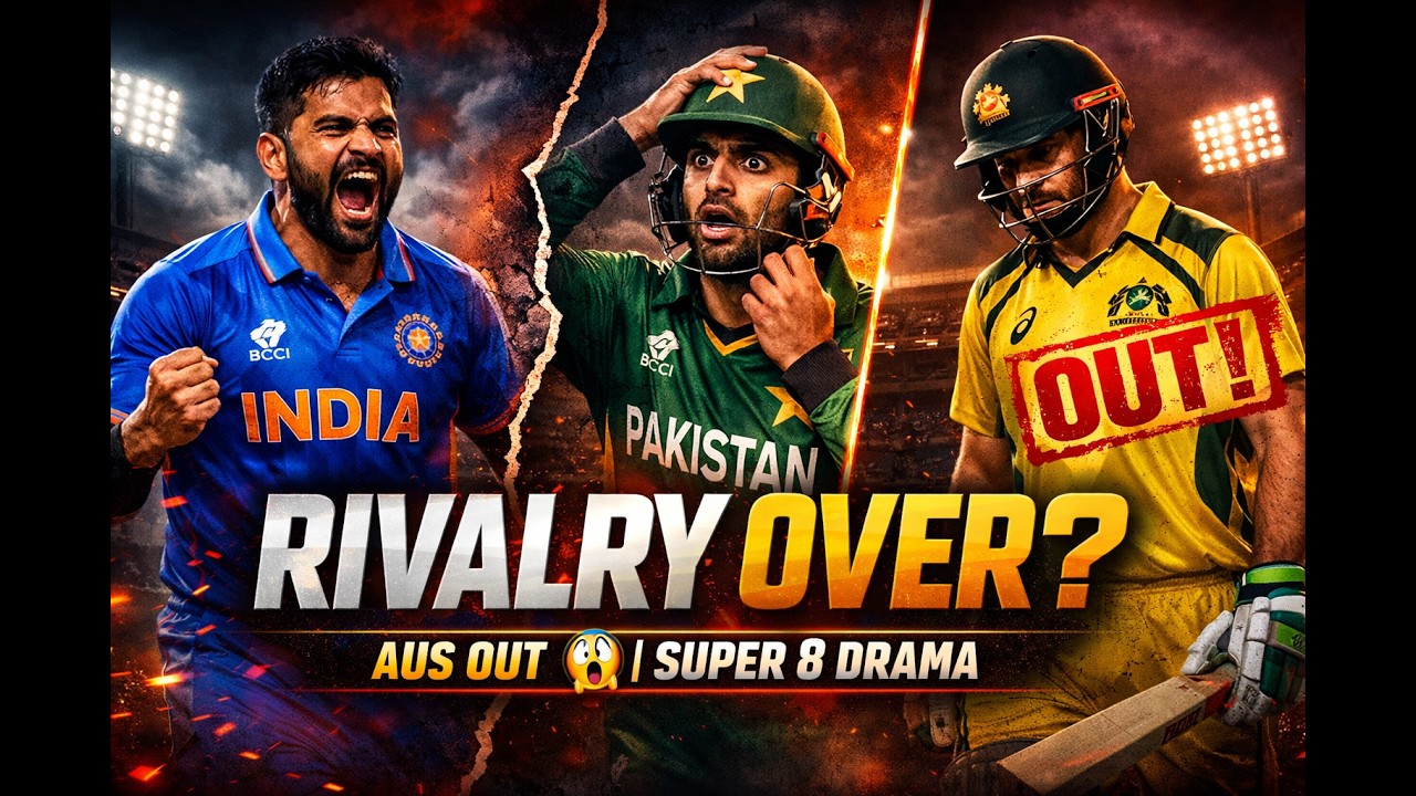 Is Ind-Pak Rivalry Overhyped? | Australia Eliminated | Super 8 Breakdown || Weekly Charcha EP-21