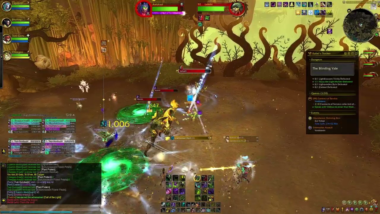The Blinding Vale Mythic Dungeon